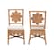 Bali & Pari Abagale Natural Rattan Dining Chair 269-2PC-14600-ZORO - alternate 5