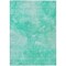 Homeroots 5' X 8' Teal Blue And Aqua Nautical Washable Indoor Outdoor Area Rug 581750 - alternate 7