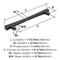 Amerock Pailou 6-5/16 inch (160mm) Center-to-Center Matte Black Cabinet Pull, 10PK 10VMP37324MB - alternate 3