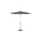 Treasure Garden 9 ft Patio Umbella, aluminum, fiberglass ribs, outdoor, Striato Marlin UM840-SS 7947 Striato Marlin - alternate 1