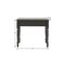 Homeroots 34" Black Writing Desk With Two Drawers 516422 - alternate 3