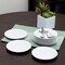 Gibson Home Noble Court 7.5 inch Dessert Plate Set in White, 12PK 108046.01 - alternate 3