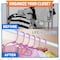 Lifemaster Plastic Kids Clothes Hanger, Children Clothes Hanger with Shoulder Notch, 11.6 Inch Space-Saving LMPKH10PK - alternate 5