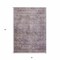 Homeroots 3' X 5' Plum And Lavender Floral Washable Indoor Outdoor Area Rug 605747 - alternate 6