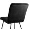 Elama 2 Piece Velvet Tufted Accent Chairs in Black with Black Metal Legs ELM-708-1-BLK - alternate 4
