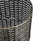 Happimess Cecil Modern 4.13-Gallon Faux Wicker Cylinder Waste Basket, Dark Bronze/Gold HPM1100C - alternate 4