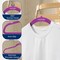 Serenelife 20 Pack Velvet Hangers, 20PK SLHVELPURP20 - alternate 4