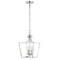 Jonathan Y Camden 10" 3-Light Iron Classic Midcentury Pendant Lantern, Chrome JYL7560B - alternate 6