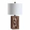 Jonathan Y Stewart 21.5" Farmhouse Wood LED Table Lamp, Brown JYL1062A - alternate 7