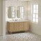 James Martin Vanities Laurent 60" Dbl Vanity, Light Natural Oak, w/3 CM Siberian Silestone Top w/FreePower Wireless Charger 545-V60D-LNO-FSFR - alternate 5