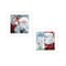 Homeroots Set Of Two Santas Blessings 1 White Framed Print Wall Art, 2PK 407914 - alternate 1