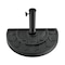 Pure Garden 20lbs Half-Round Umbrella Base, Black 50-146 - alternate 6