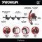 Prorun 51.7cc One Person Gas-Powered 2-Cycle Earth Auger with 8-in. x 36-in. Bit PEA281 - alternate 7