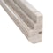 Apollo Tile Beige 2x12 Crystal Sand Marble Polished Chair Rail Tile Trim 1.67 sqft/case, 10PK APLMSH882PA - alternate 4