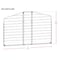Arrow Storage Products 12 x 70 x 7 ft Clear Rear Wall Kit for Steel Carport ECL1207CCXR - alternate 4