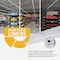 Metalux 4 Ft. LED CCT Lumen Selectable Strip Light Ceiling Fixture 4SLSTPSLC-UNV - alternate 5