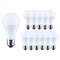 Satco 15 Watt LED A19 5000K CCT Medium Base Plastic 120 Volt, 12PK S14343 - alternate 1