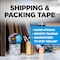 Scotch Crystal Clear Packing Tape, 3.1 mil Thick, 1.9 in W x 54.6 yd L, 3 in Core Dia., Clear, 6 PK 3850-CS36 - alternate 6