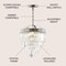 Jonathan Y Wyatt 12" 2-Light Crystal LED Chandelier, Polished Nickel/Clear JYL9006A - alternate 9