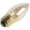 Satco 5.5 Watt C11 LED 2000K CCT Medium Base Clear Glass Amber Coil Filament Dimmable 120 Volt S14223 - alternate 5