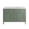 James Martin Vanities Chicago 48 in. Single Vanity, Smokey Celadon, w/ 3 CM Eternal Jasmine Pearl Silestone Top 503-V48-SC-3EJP - alternate 5
