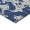 Homeroots 5' X 8' Navy Blue Gray And Ivory Abstract Washable Indoor Outdoor Area Rug 600109 - alternate 7
