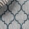 Jonathan Y Arabesque Ogee Trellis Gray/Teal 3 ft. x 5 ft. Indoor/Outdoor Area Rug SMB122B-3 - alternate 4