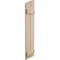 Ekena Millwork Sandblasted 2 Board Joined Board-n-Batten w/Elliptical Top Faux Wood Shutters, 11W x 76H, PR SHUBJL11X76SDPR - alternate 4