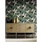 York Wallcoverings Sprig and Heron Black Wallpaper Sample AF6593SAM - alternate 4
