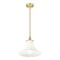 Z-Lite Fleur Modern Gold 1 Light Pendant 1958P12-MGLD - alternate 5