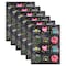 Creative Teaching Press Chalk It Up Colorful Chalk Reward Stickers, 60-Piece Set, 6PK 10892 - alternate 1