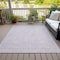 Homeroots 8' X 10' Lavender And Purple Geometric Washable Indoor Outdoor Area Rug 602422 - alternate 6
