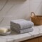Homeroots Set of Two Light Gray Cotton 16" X 30" Quick Dry Terry Cloth Hand Towels, 2PK 700345 - alternate 2
