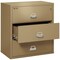 Fireking 3 Drawer, 1 Hr Fire & Impact Rated, 38" Wide Lateral Sand 3-3822-CSA - alternate 3