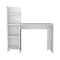 Homeroots 47" White Wood Computer Desk 546418 - alternate 1