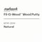 Finishworks Mohawk Fil-O-Wood  Wood Putty Natural 8 Oz M741-0014 - alternate 2
