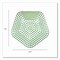 Boardwalk Anti-Splash Urinal Screen, Cucumber Twist Scent, Green, 0.11 oz, 10PK WCBX-P-010I010I-02-AAS80- - alternate 2