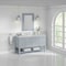 James Martin Vanities Breckenridge 60 in. Single Vanity, Serenity Blue, w/ 3 CM Eternal Jasmine Pearl Quartz Top 330-V60S-SRB-3EJP - alternate 4
