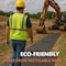 Irontread Mats Ground Protection Mat, Heavy Duty, Diamond Tread Pattern, HDPE, 3/8in Thick, 4ft x 8ft, Black, 10PK ITGPM-103-BK-10 - alternate 5