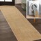 Jonathan Y Twyla Classic Solid Low-Pile Machine-Washable Yellow 2 ft. x 8 ft. Runner Rug WSH300G-28 - alternate 1