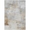 Homeroots 9' X 12' Beige Gray And Khaki Abstract Washable Indoor Outdoor Area Rug 618080 - alternate 5