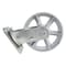 Vestil Semi Steel Swivel Caster 6 In. x 2 In. 1,200 Lb. Capacity Silver CST-VE-6X2MA-S - alternate 6