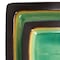 Gibson Elite Ocean Paradise 16 Piece Square Stoneware Dinnerware Set in Jade 100736.16RM - alternate 4