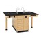 Diversified Spaces Four Station Service Center, 66" W, 36" Height, Pedestal C2416K - alternate 1