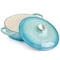 Crock-Pot Crock Pot Artisan 5 Quart Enameled Cast Iron Braiser Pan with Lid in Gradient Aqua Blue 125298.02R - alternate 5
