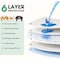 Simple Deluxe 100 Count 22'x22' Dog Pee Pads, Training Puppy Pee Pads, Super Absorbency Disposable Underpads, Lea 3A88PETSPLSNDS01100P - alternate 6