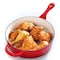 Crock-Pot Artisan 12 Inch Enameled Cast Iron Skillet in Scarlet Red 126355.01 - alternate 7
