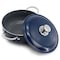 Oster Cartagena 3.8 Quart Nonstick Aluminum Caldero with Lid in Dark Blue 143698.02 - alternate 5