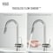 Vigo Gramercy Single-Handle Pull-Down Sprayer Kitchen Faucet with Touchless Sensor in Stainless Steel VG02008STS - alternate 4