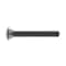 Zoro Select Carriage Bolt, Square Neck, 5/8"-11, 4 1/2 in L, Stainless Steel, 18-8, Not Applicable, 10 PK 31-CB-62C-450 - alternate 3